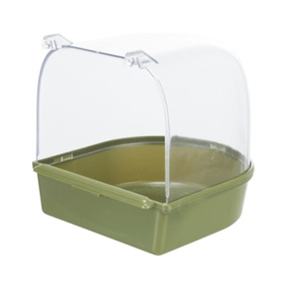 Trixie badhuis halfrond assorti 14x15x14cm 4st - Papegaaishop
