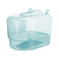 Trixie badhuis halfrond transparant blauw 17x15x16 cm 3 st - Papegaaishop