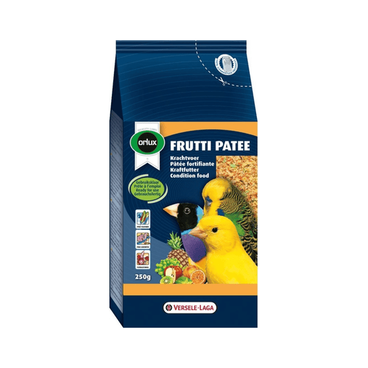 Orlux frutti patee krachtvoer 250 gr bird food with dried fruit and honey for canaries and small parrots.