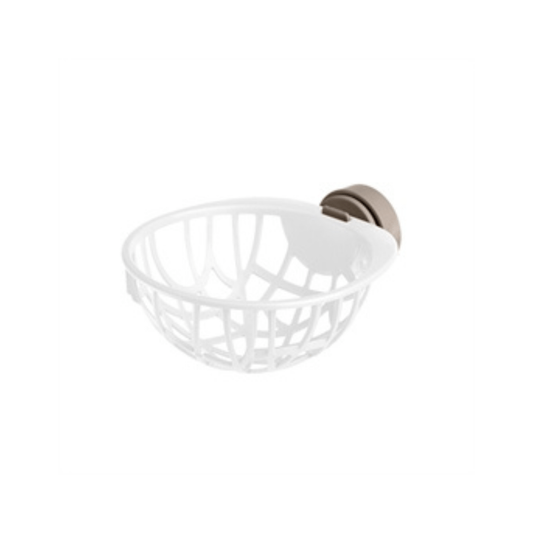 Imac nesthouder assorti 10,5 cm white bird nest holder easily attaches to cage bars for safe nesting.