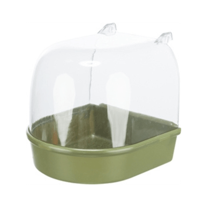 Trixie badhuis halfrond assorti 14x15x14cm 4st - Papegaaishop