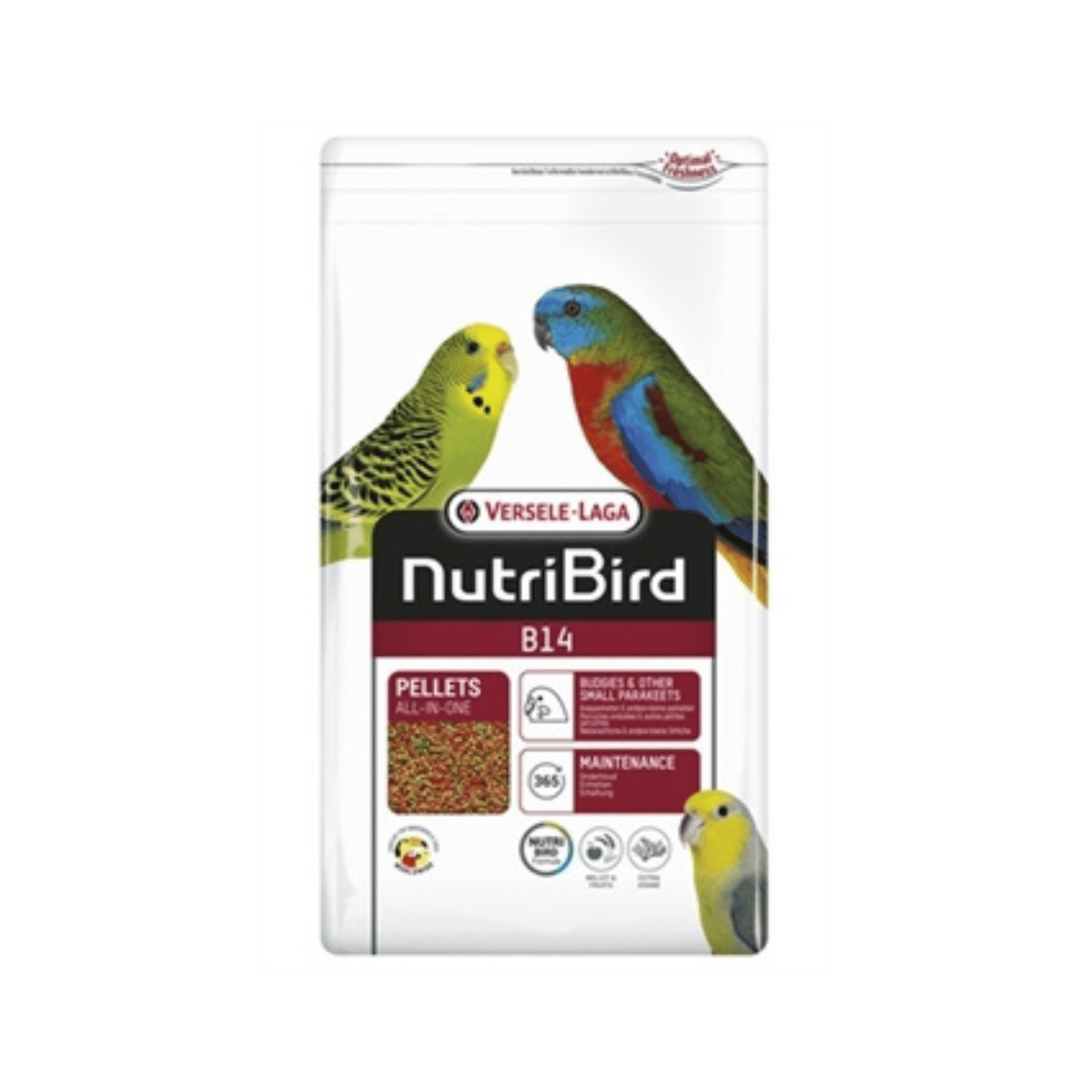 Nutribird b14 onderhoudsvoeder 3 kg - Papegaaishop