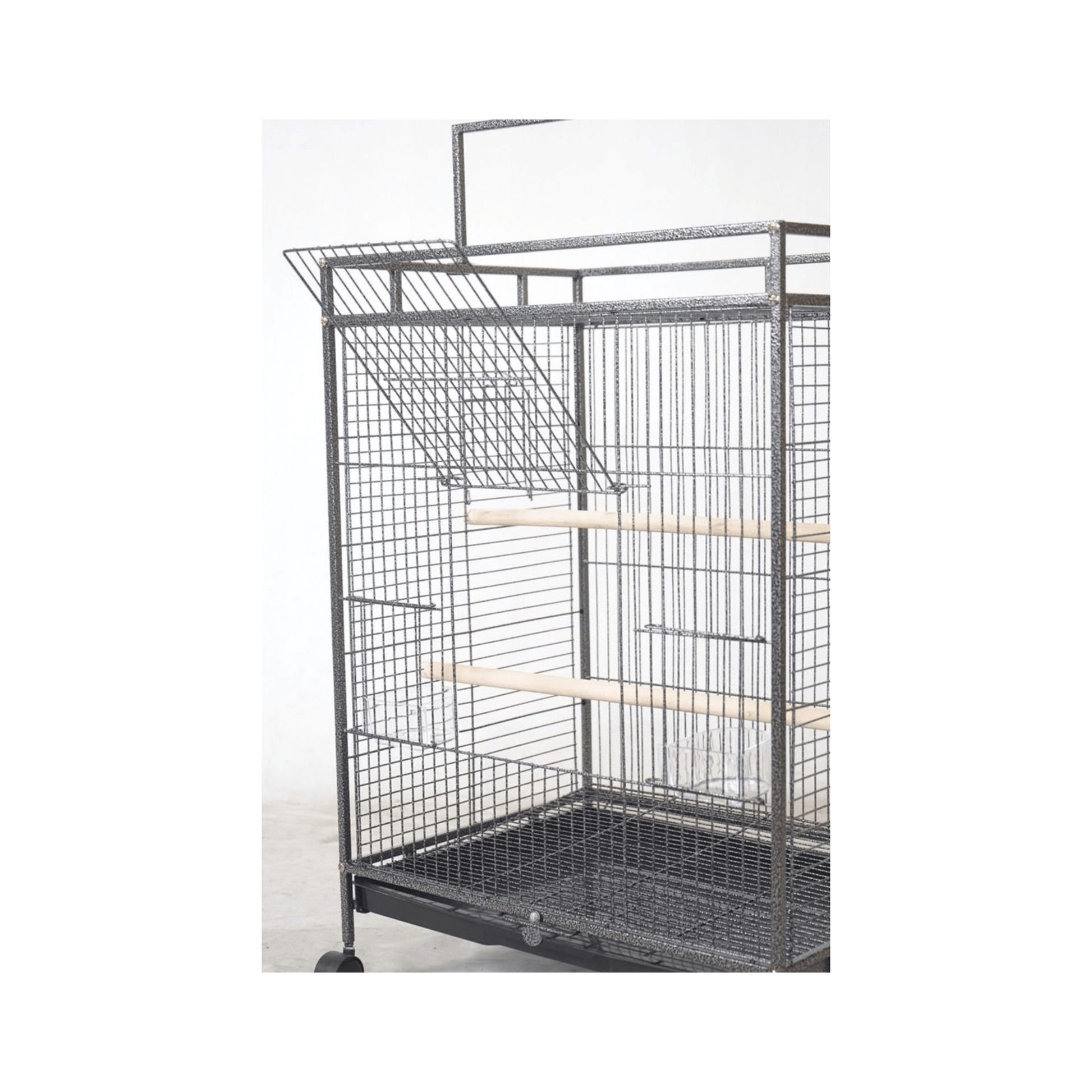 Topmast BinnenVolière Elegant, Antraciet - Papegaaishop