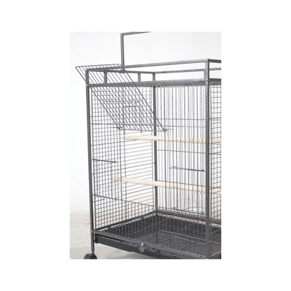 Topmast BinnenVolière Elegant, Antraciet - Papegaaishop