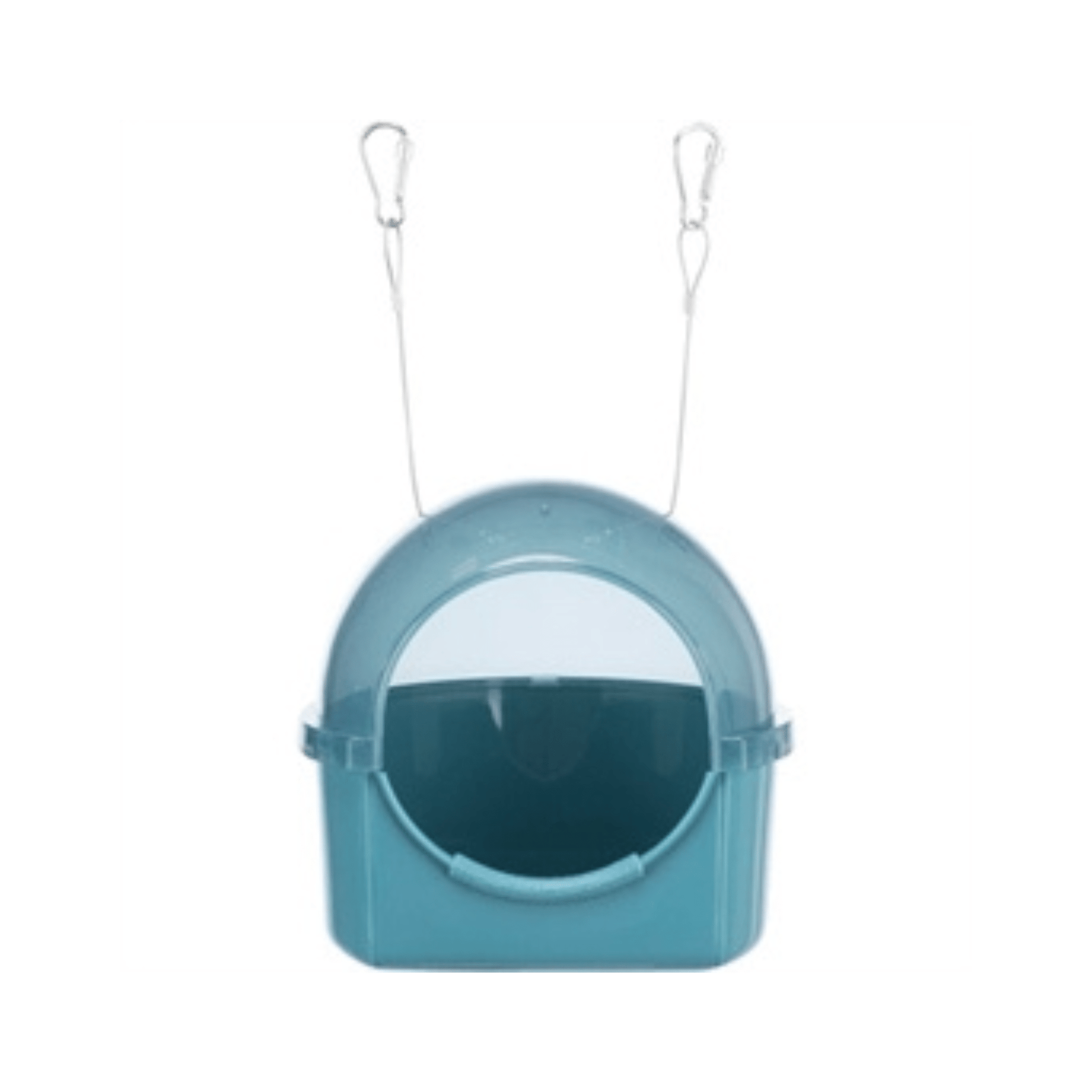 Trixie badhuis rond blauw 20x17,5x20 cm - Papegaaishop