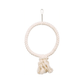 Trixie touwring naturel 25x25 cm 3 st - Papegaaishop