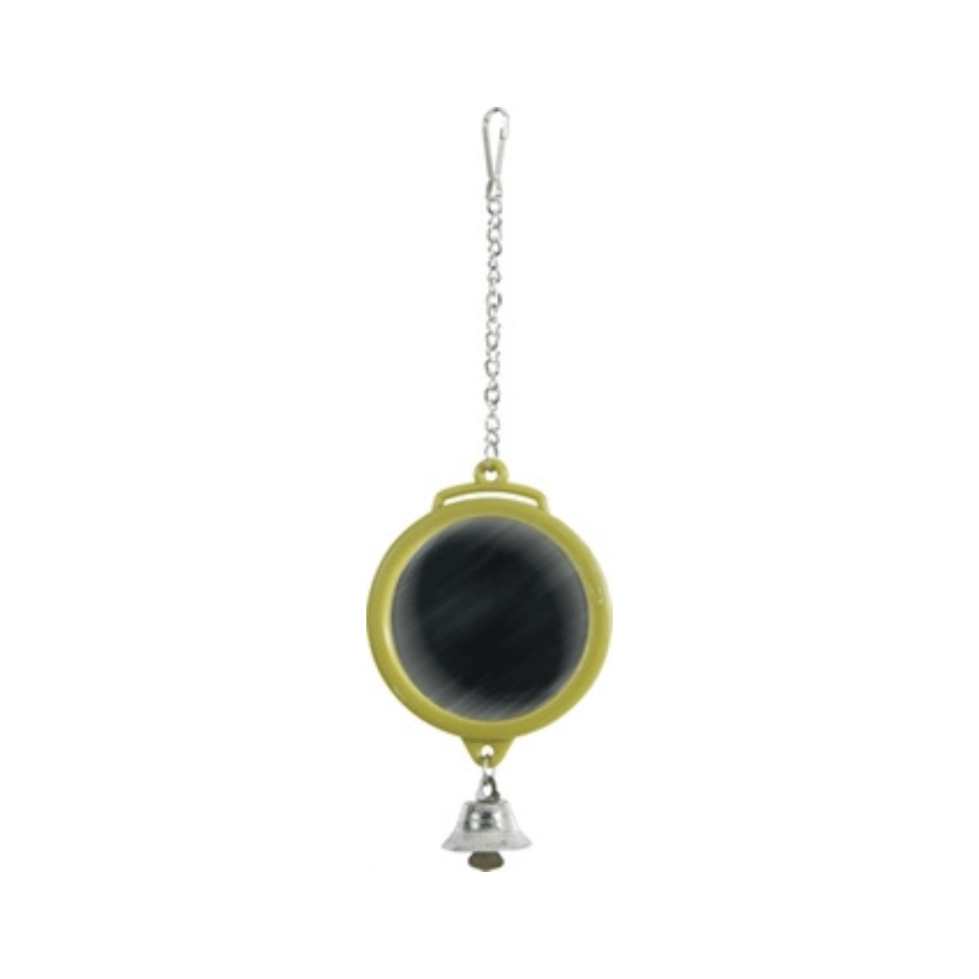 Zolux spiegel rond met bel assorti 5,5x1x16,5 cm - Papegaaishop