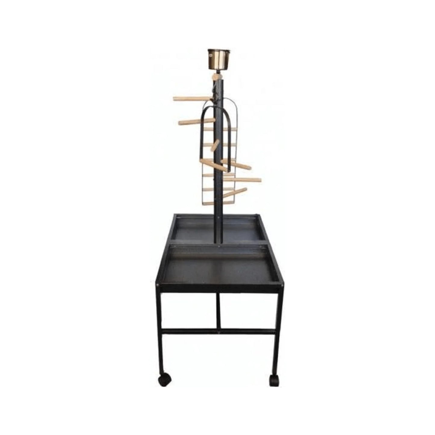 Topmast Speelstandaard Play - Zwart - Papegaaishop