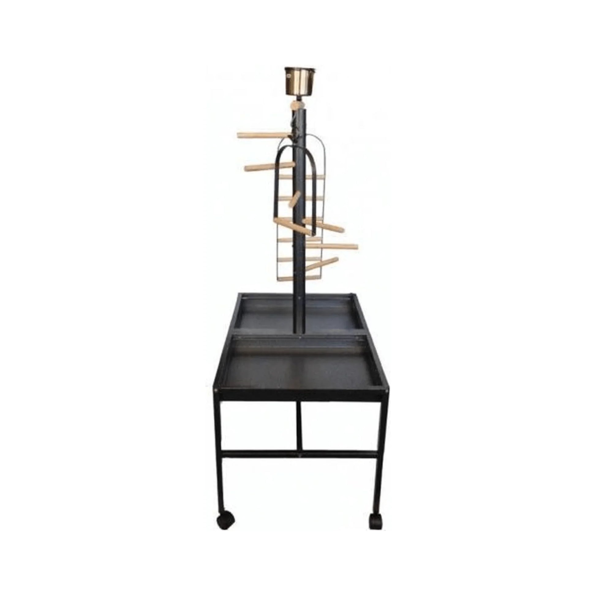 Topmast Speelstandaard Play - Zwart - Papegaaishop