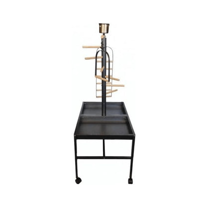 Topmast Speelstandaard Play - Zwart - Papegaaishop