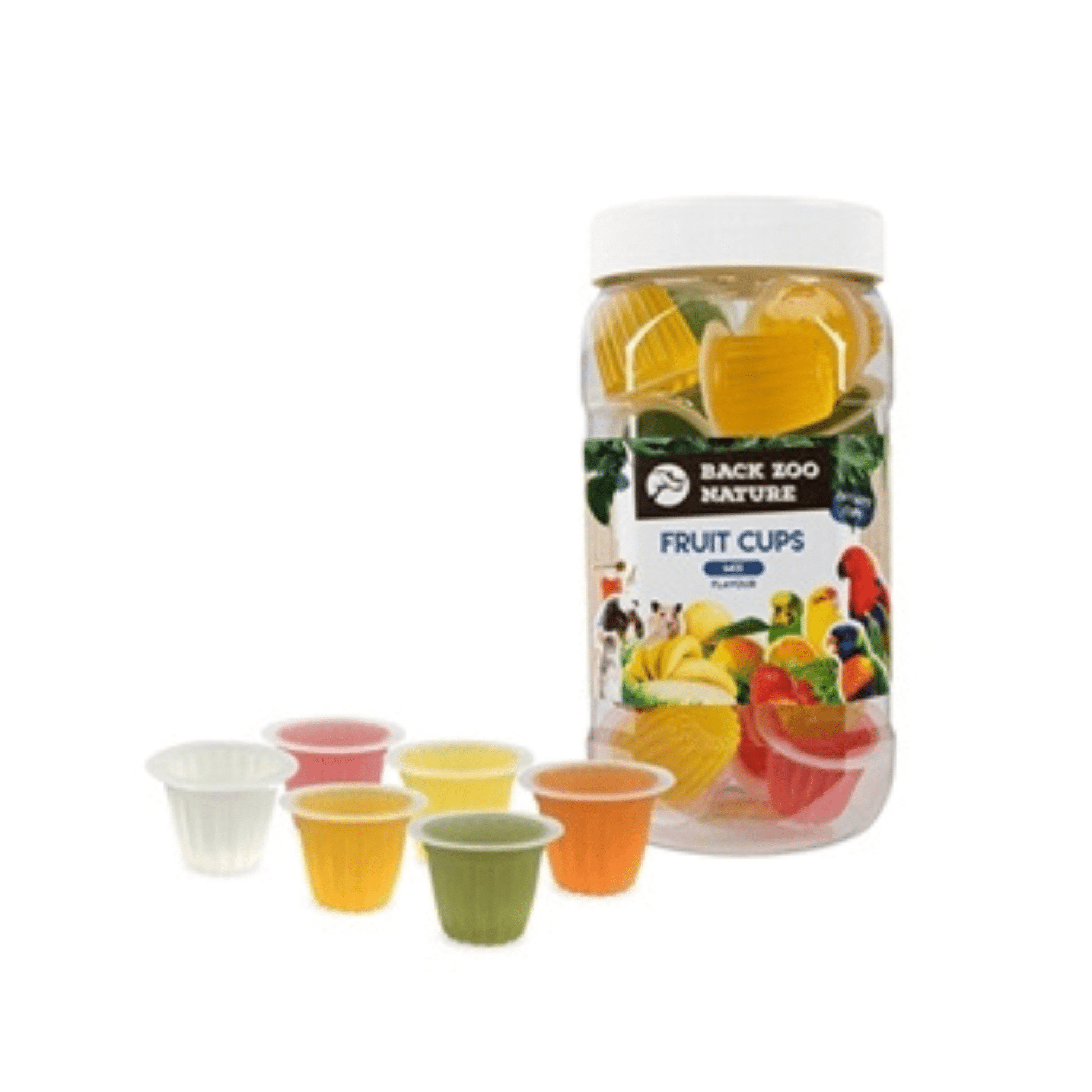 Back zoo nature fruitkuipje mix papegaai 24 st - Papegaaishop