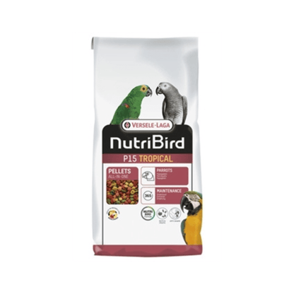 Nutribird p15 tropical onderhoudsvoeder 10 kg - Papegaaishop