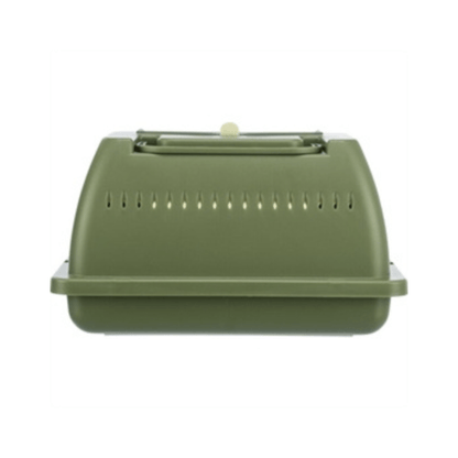 Trixie vervoersbox vogel/knaagdier olijfgroen 24x16x13 cm 3 st - Papegaaishop
