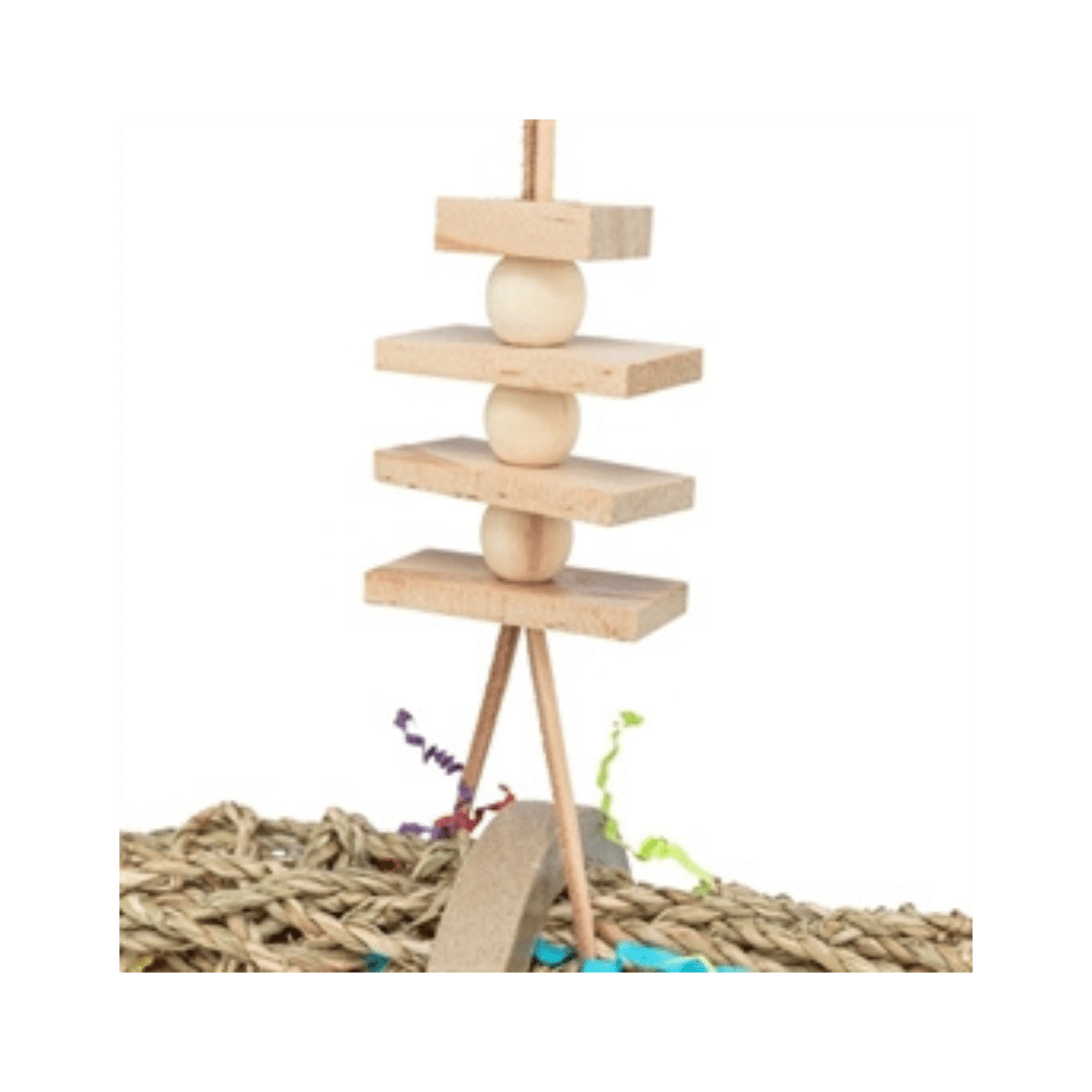 Trixie speelgoed zeegras 55 cm - Papegaaishop