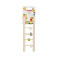 Zolux ladder hout 5 treden met kralen 1x7x23,5 cm - Papegaaishop