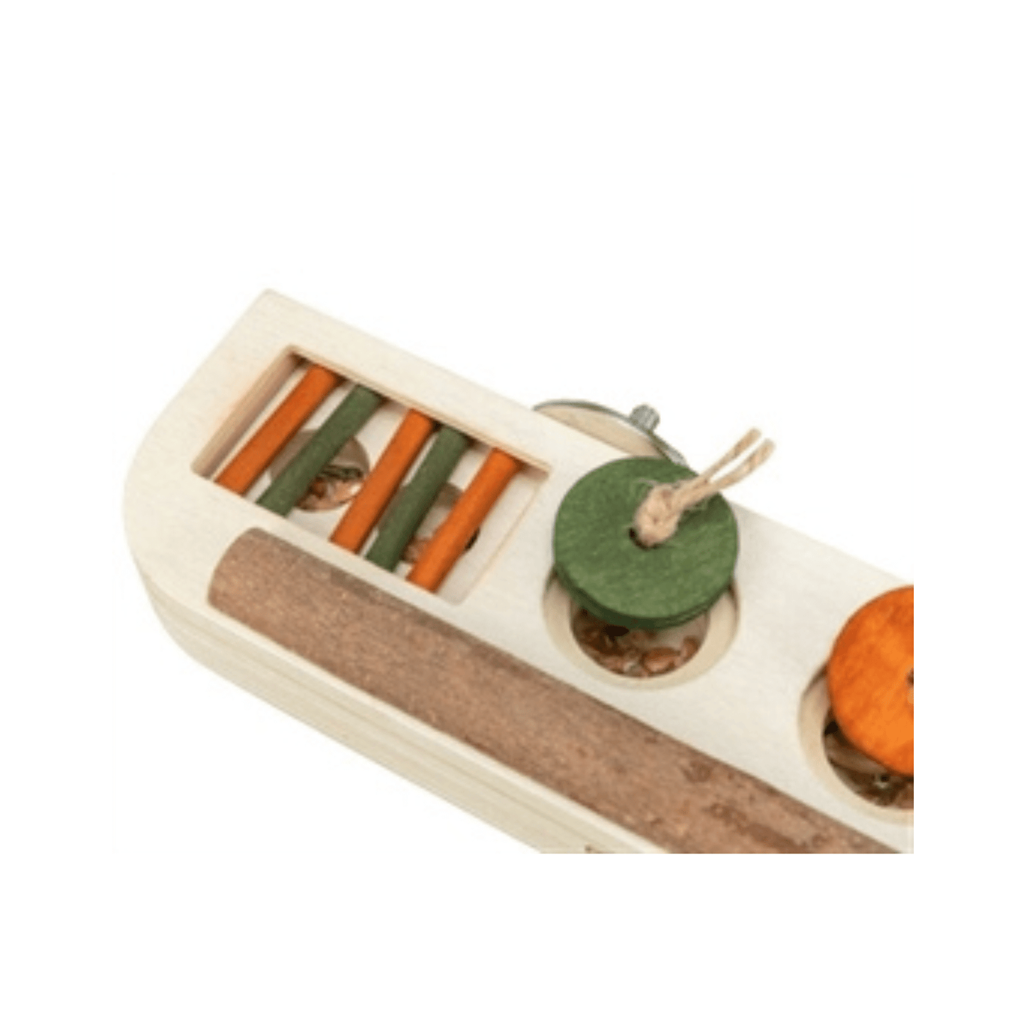 Trixie snackspeelgoed hout 25x9x4 cm - Papegaaishop