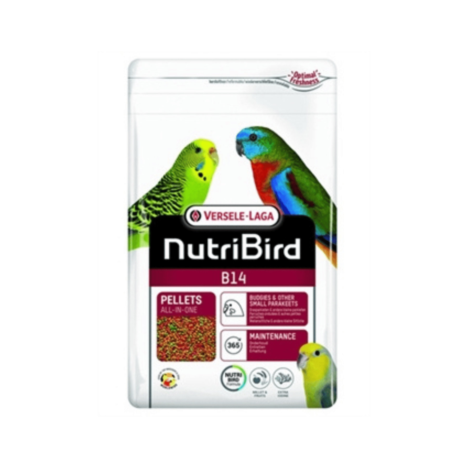 Nutribird b14 onderhoudsvoeder 0,8 kg - Papegaaishop