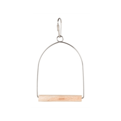 Trixie schommel hout 8x15 cm - Papegaaishop