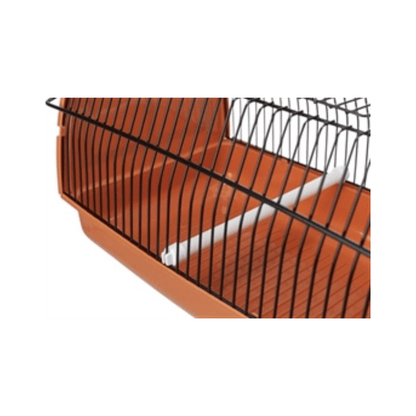 Trixie vervoersbox vogel/knaagdier terracotta 30x18x20 cm 3 st - Papegaaishop