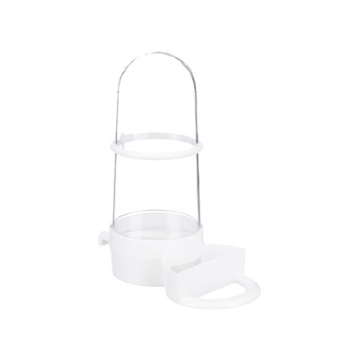 Trixie drinkfles en voerdispenser assorti 15 cm 265 ml 4 st - Papegaaishop