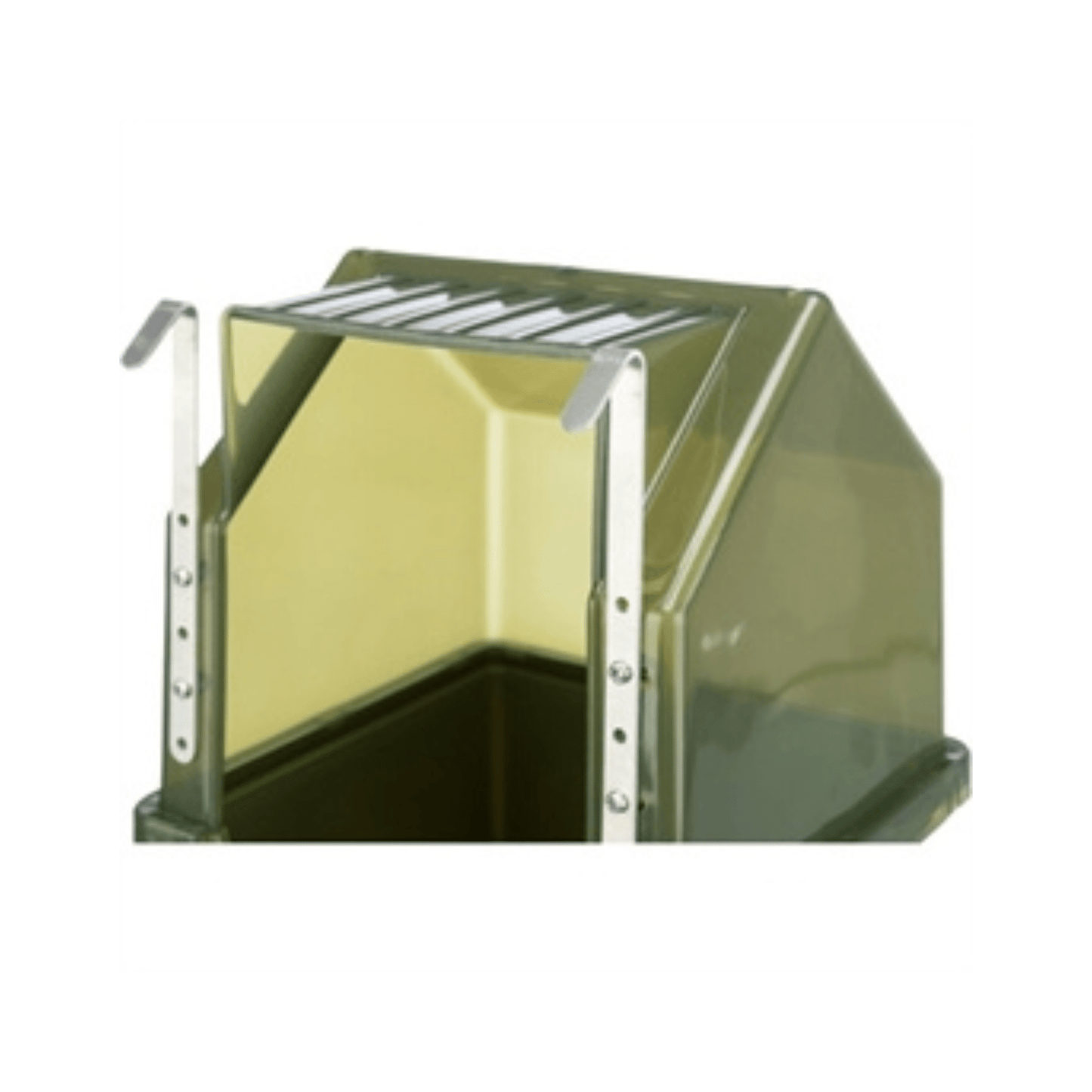 Trixie badhuis olijfgroen 16x16x22 cm - Papegaaishop