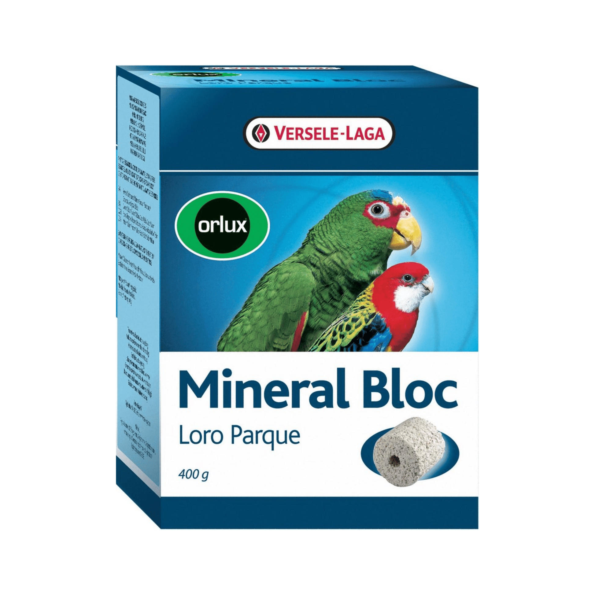 Orlux mineraal blok grote parkiet 400 gr - Papegaaishop