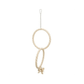 Trixie dubbeletouwring naturel 16x16 cm - Papegaaishop