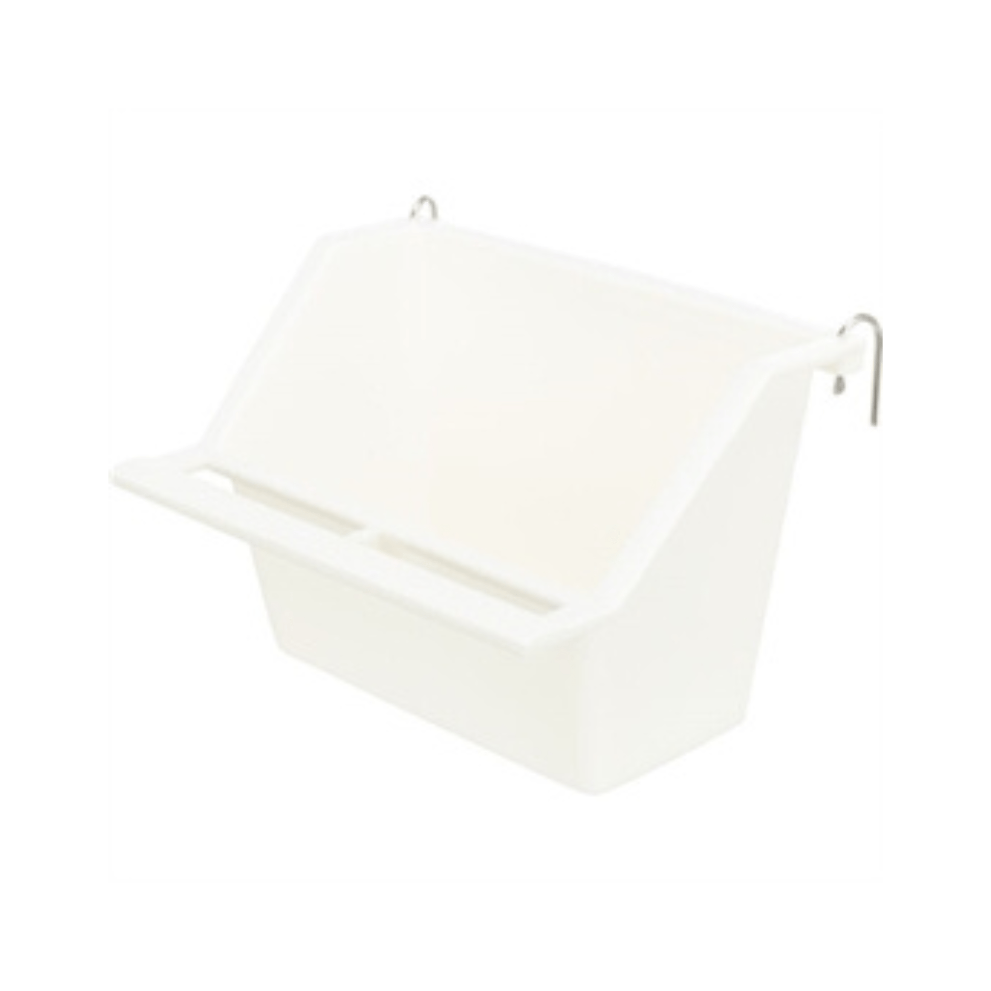 Trixie hangbakje met draadbeugels kunststof assorti 11x9 cm 200 ml 12 st - Papegaaishop