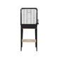 Zolux vogelkooi chic loft met meubel zwart 134x53,5x33,5 cm - Papegaaishop