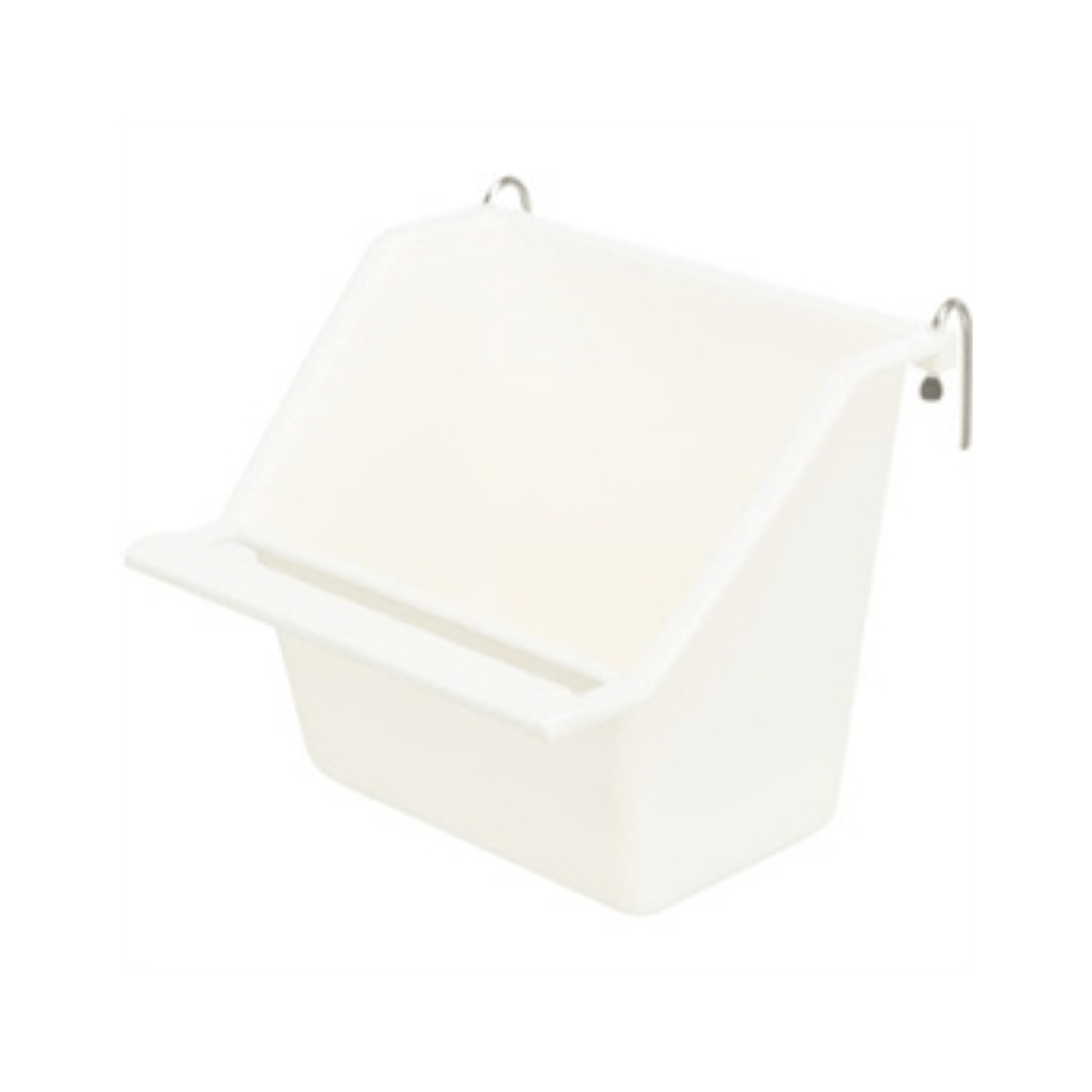 Trixie hangbakje met draadbeugels kunststof assorti 8x7 cm 130 ml 12 st - Papegaaishop