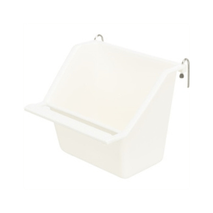 Trixie hangbakje met draadbeugels kunststof assorti 8x7 cm 130 ml 12 st - Papegaaishop