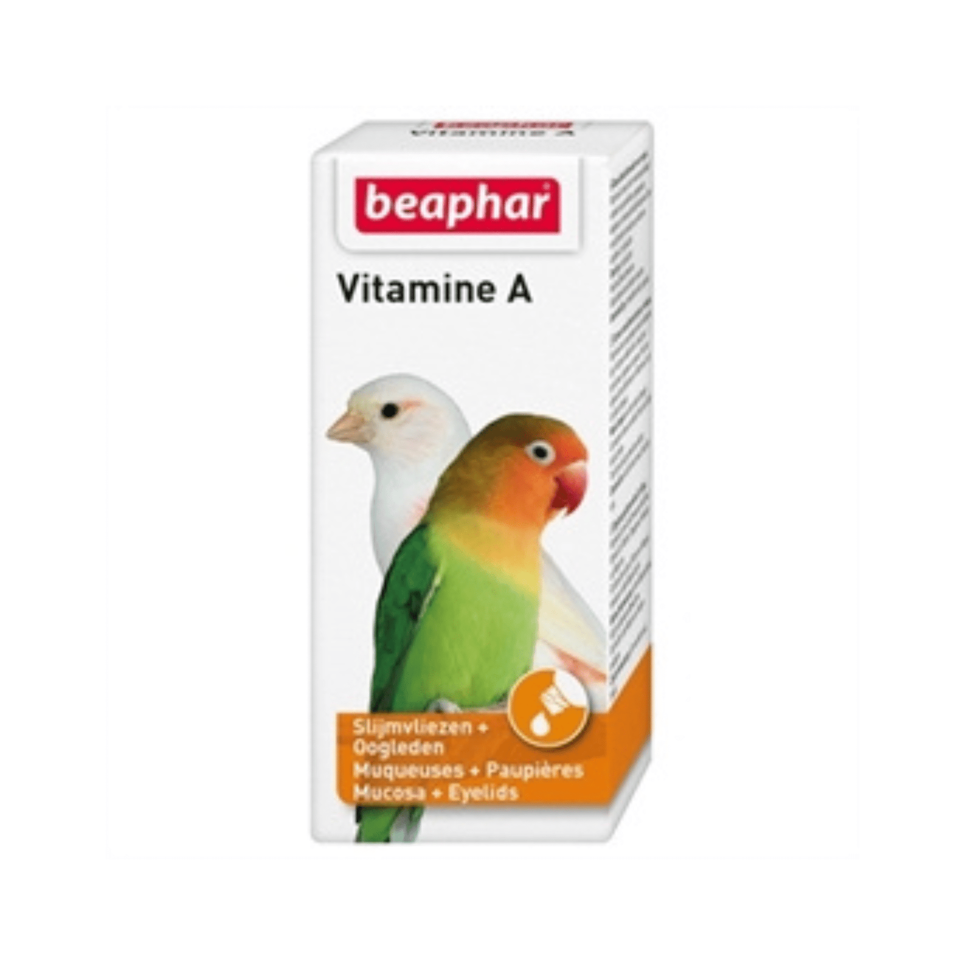 Beaphar vitamine A 20 ml - Papegaaishop