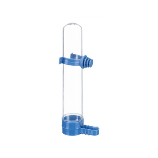 Trixie drinkfles en voerdispenser assorti 14 cm 65 ml 4 st - Papegaaishop