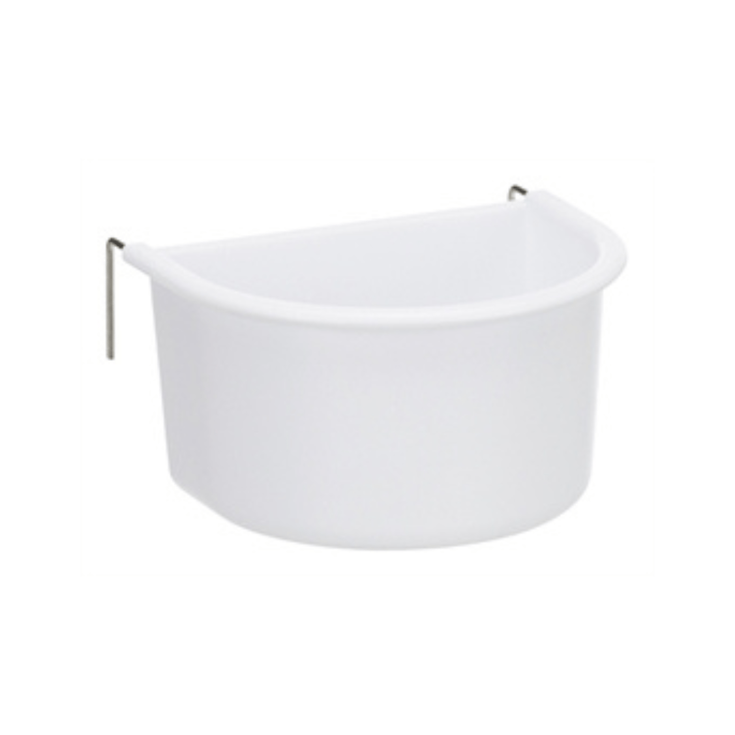 Trixie hangbakje met draadhouder kunststof assorti 11x8 cm 400 ml 4 st hanging bird feeder bowl set