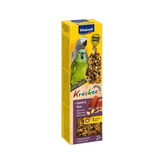 Vitakraft papegaai kracker fruitnoot 2 in 1 - Papegaaishop