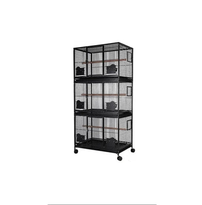 Strong papegaaienkooi flight cage Triple - Papegaaishop