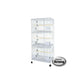 Strong papegaaienkooi flight cage Triple - wit - Papegaaishop